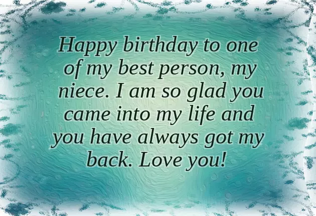 Happy Birthday Wishes To My Sweet Niece