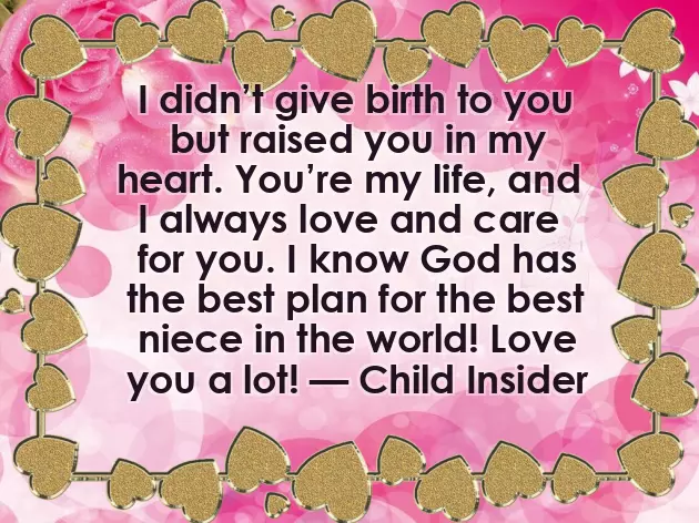 Happy Birthday Quotes To Aunt From Niece Happy Birthday Quotes To Aunt From Niece