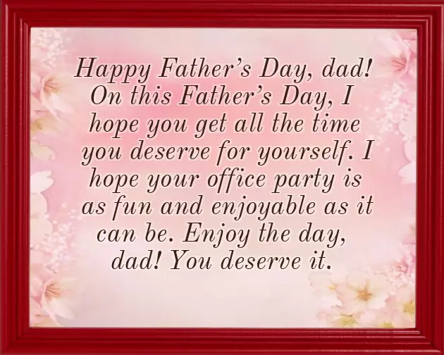 Happy Fathers Day Message To Father In Law