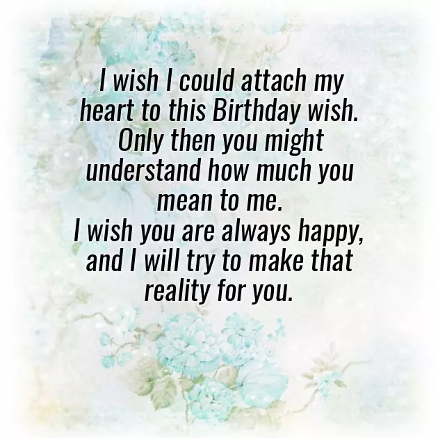 Sweet Birthday Wishes For My Girlfriend