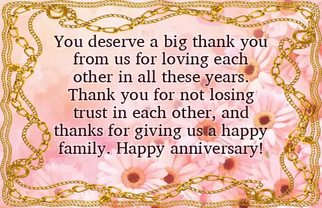 Wedding Anniversary For Parents Wedding Anniversary For Parents