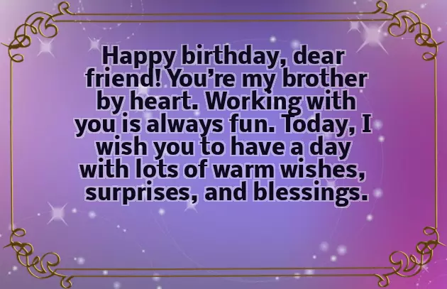 Birthday Wishes For A Coworker Female