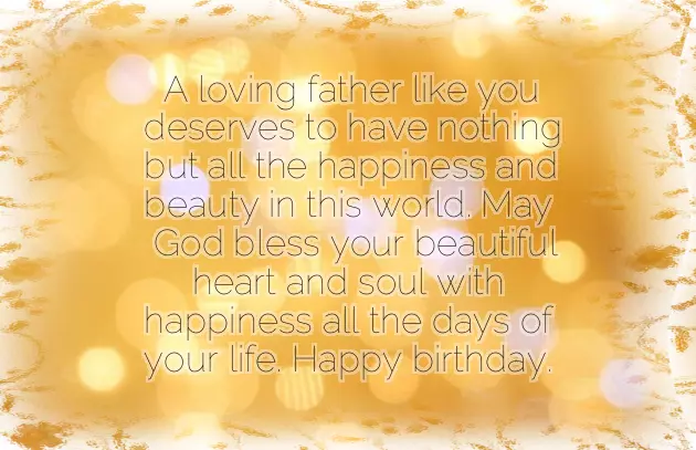 Happy Birthday Dear Daddy