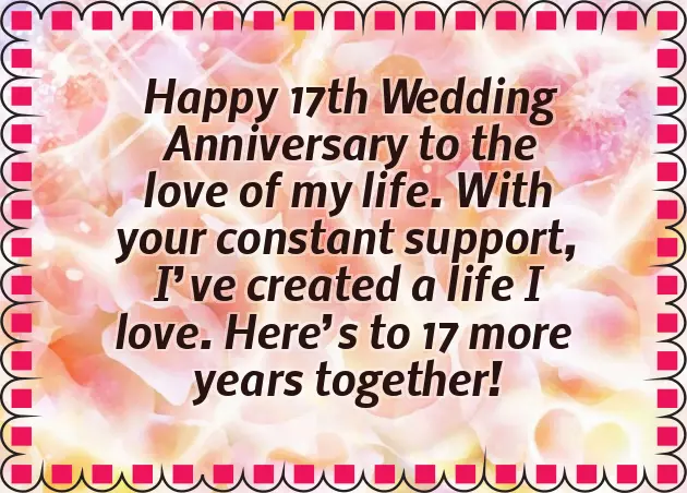 Happy 17Th Anniversary To My Husband
