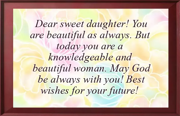 Congratulations To Father For Baby Girl