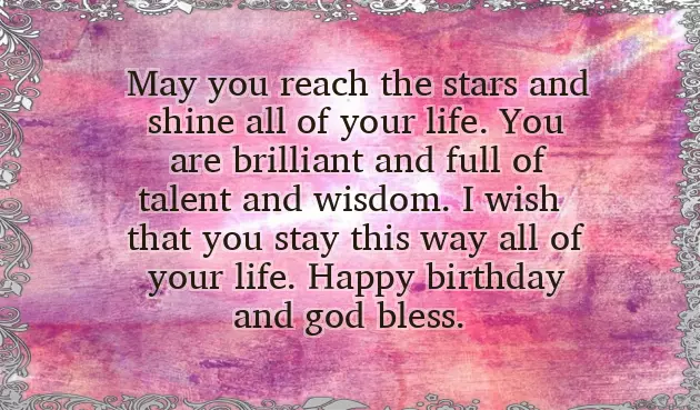 Message For Debutant Niece