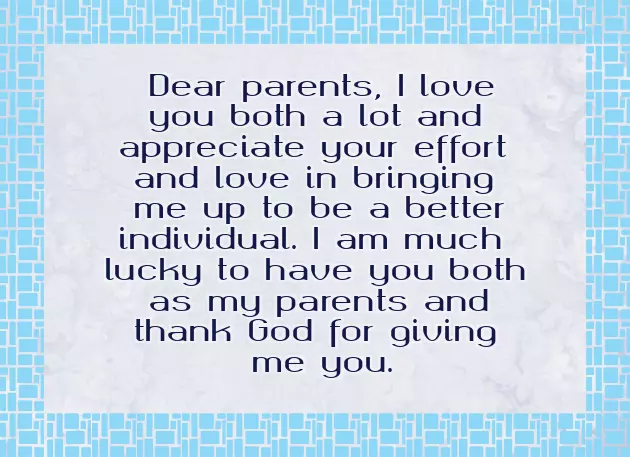 Best Wishes To Parents Best Wishes To Parents