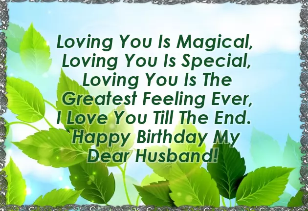 Best Wishes For Husband Birthday In English Best Wishes For Husband Birthday In English
