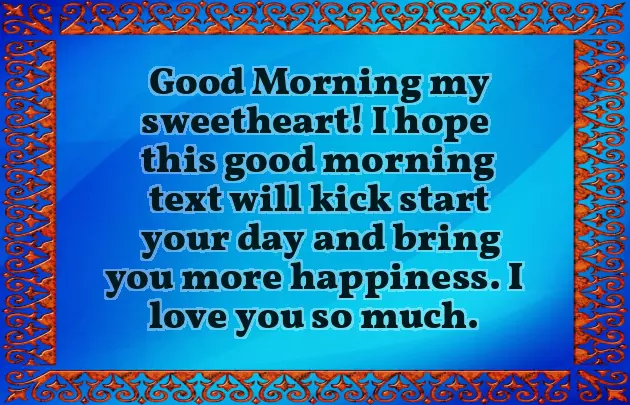 Wish You A Very Good Morning