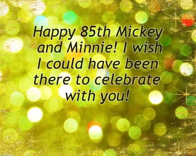 Happy Birthday Minnie Mouse