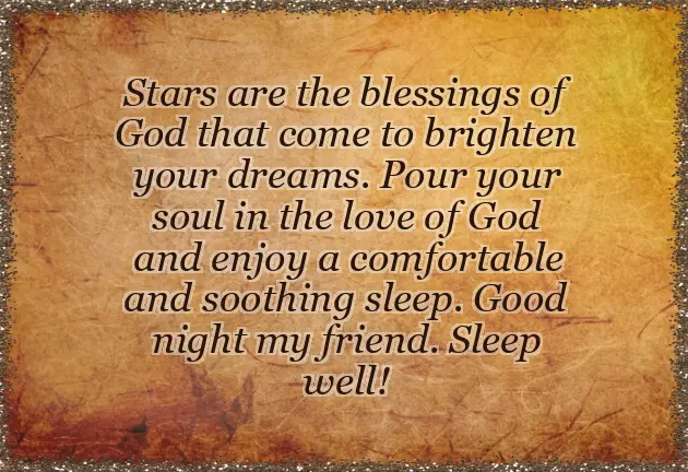 Good Night For My Friend