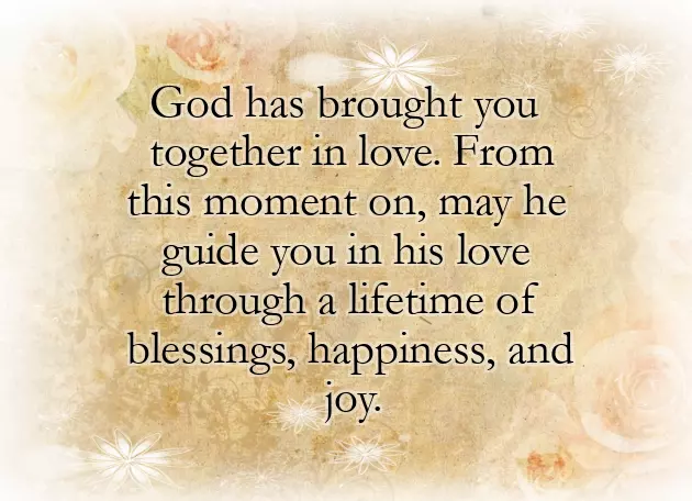 Congratulations To Wedding Couple