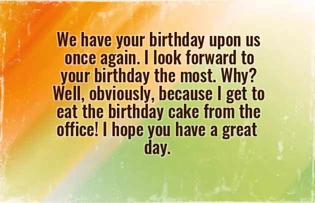 Funny Birthday Wishes For A Colleague Funny Birthday Wishes For A Colleague