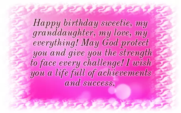 Happy Birthday To Granddaughter Wishes Happy Birthday To Granddaughter Wishes