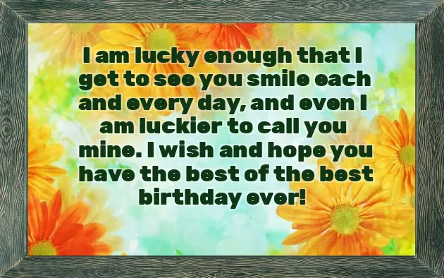 Best Happy Birthday Wish For Wife