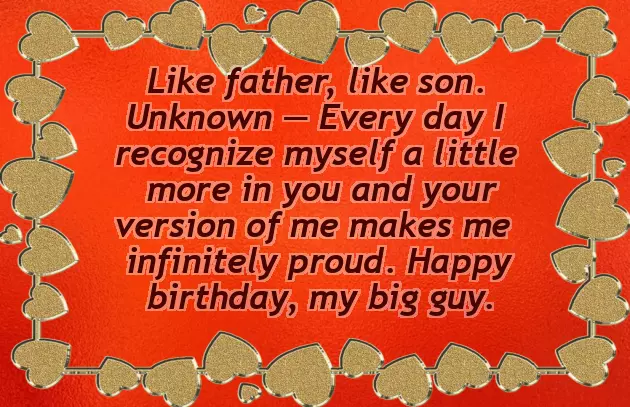 Birthday Caption For Son