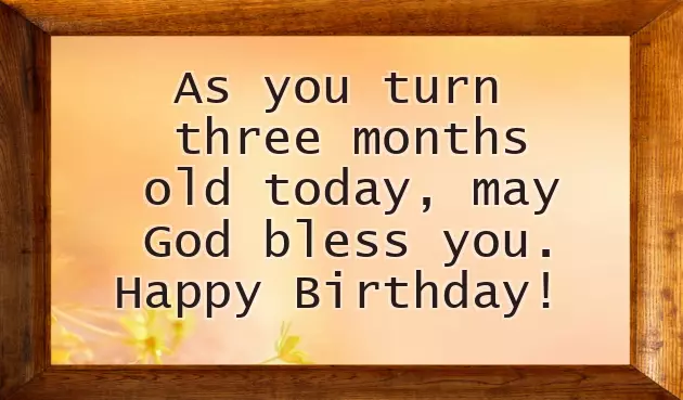 Congratulations For One Month Baby