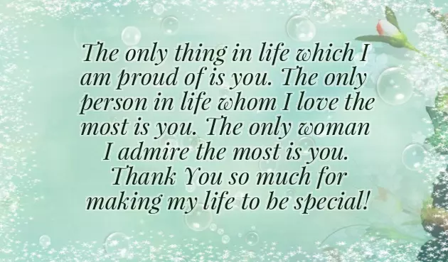 Birthday Wish To My Wife In English