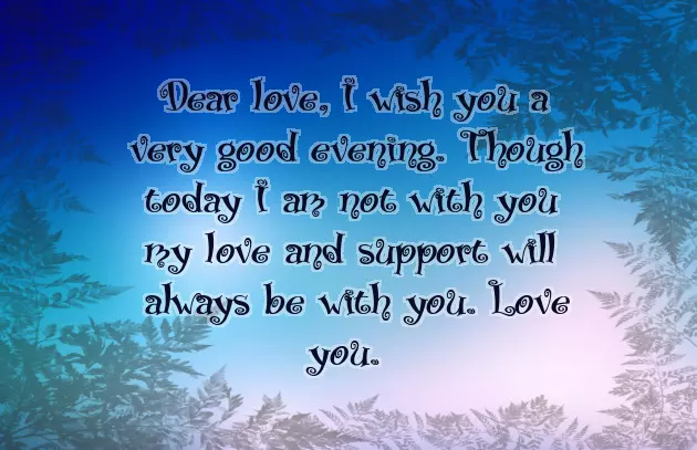 Good Evening To You All