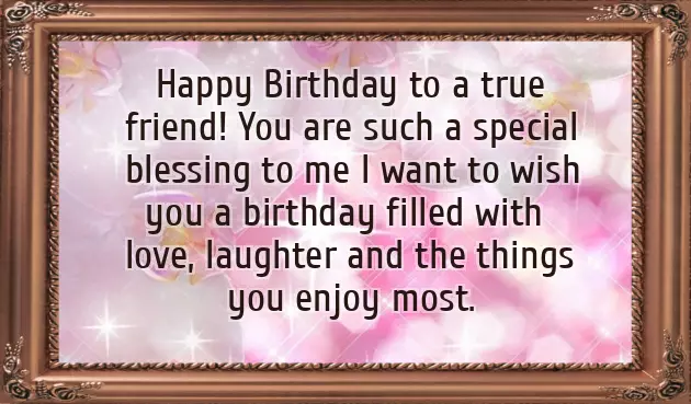 Happy Birthday To A Friend Like A Sister