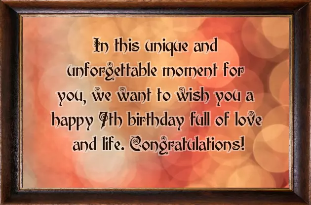 7Th Birthday Wishes To Daughter