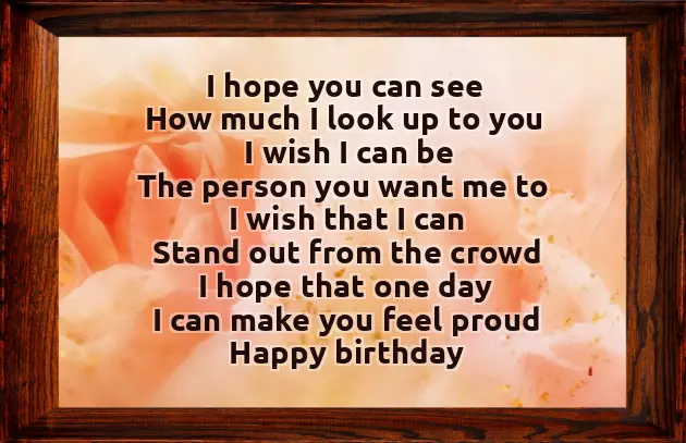 Happy Birthday Father To Daughter