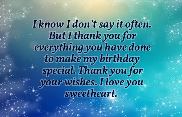Thank You For The Beautiful Birthday Wishes Thank You For The Beautiful Birthday Wishes