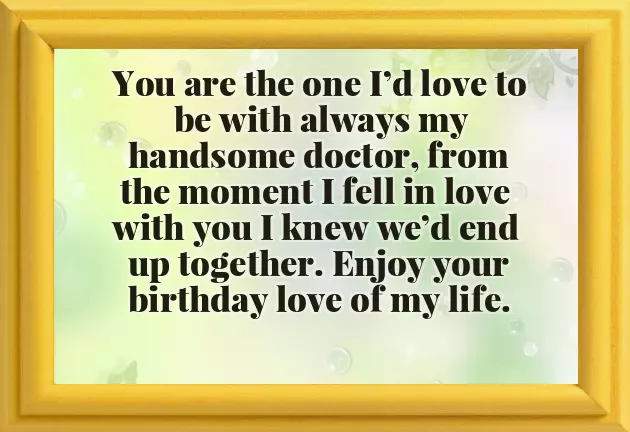 Doctor Birthday Wishes