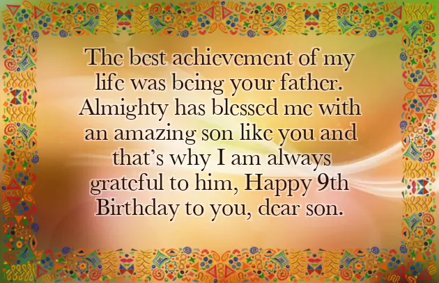 Happy 9Th Birthday To My Grandson Happy 9Th Birthday To My Grandson