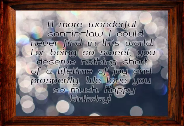 Happy 40Th Birthday Son In Law