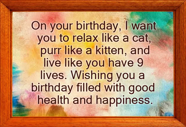 Cat Birthday Wishes Cat Birthday Wishes