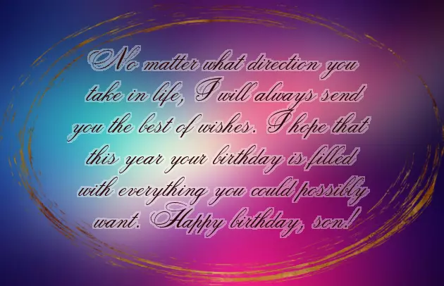 Happy Birthday First Son