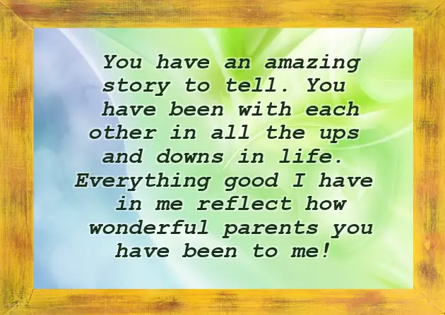 Wedding Wishes To Parents