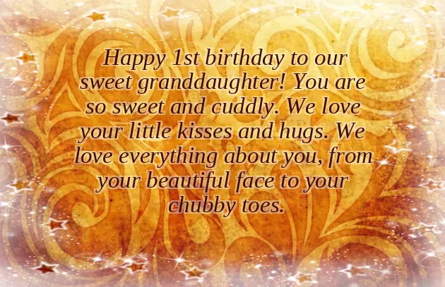 Happy Birthday To One Year Old Granddaughter Happy Birthday To One Year Old Granddaughter