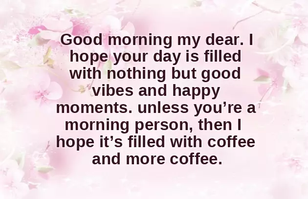 Silly Morning Greetings