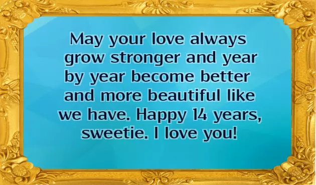 14Th Wedding Anniversary Quotes