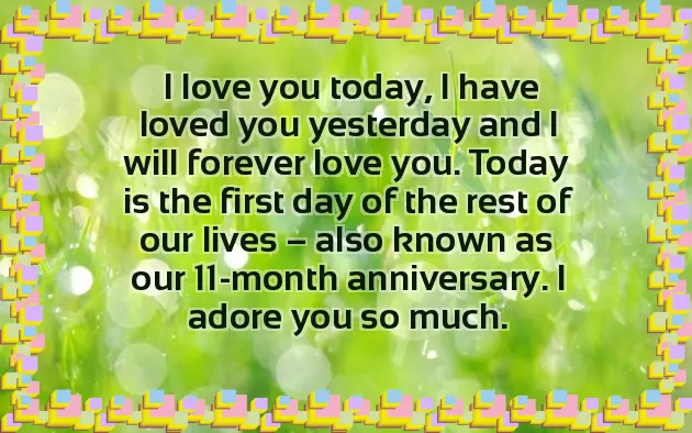 One Month Engagement Anniversary Wishes