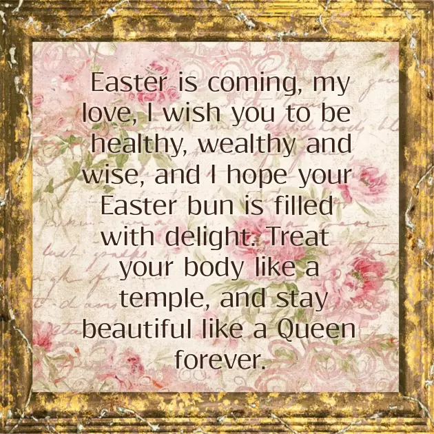 Happy Easter For Girlfriend