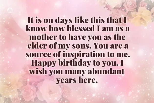 Birthday Greetings To My Eldest Son Birthday Greetings To My Eldest Son