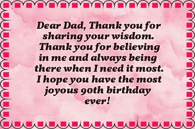 90Th Birthday Wishes
