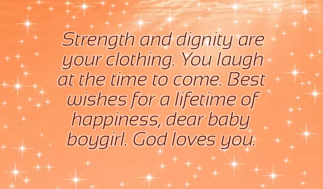 Messages To Welcome A New Baby Boy