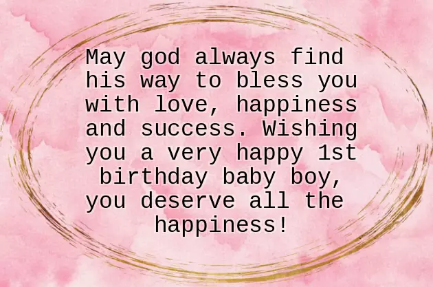 Happy Birthday Baby Boy 1 Year Happy Birthday Baby Boy 1 Year