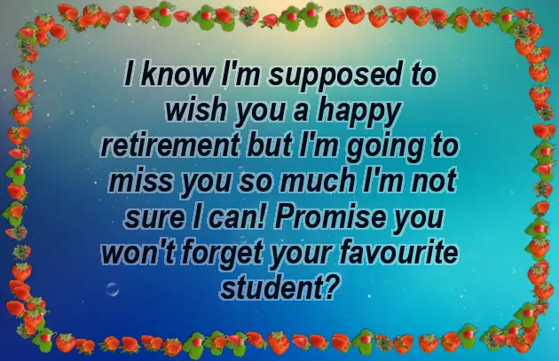 Retirement Wishes For Professor Retirement Wishes For Professor