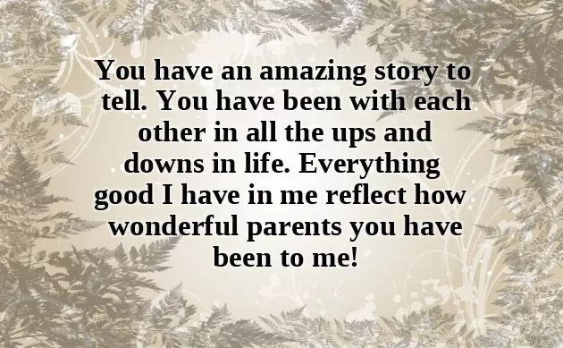 Anniversary Message From Daughter To Parents Anniversary Message From Daughter To Parents