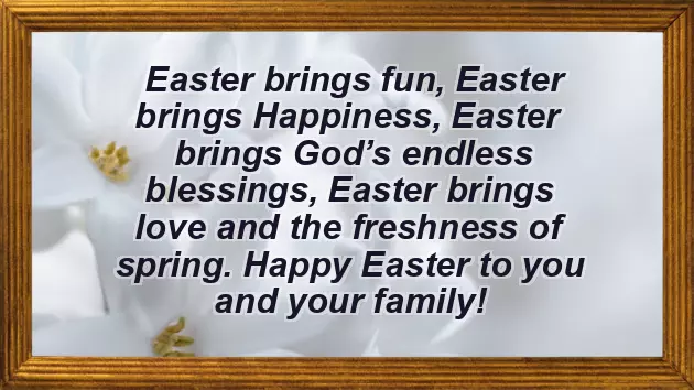 Easter Sunday Greetings