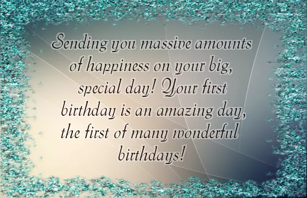 Birthday Wishes For Baby Girl 1 Year