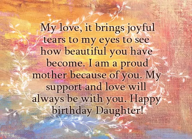 Happy Birthday Wishes For My Princess Daughter
