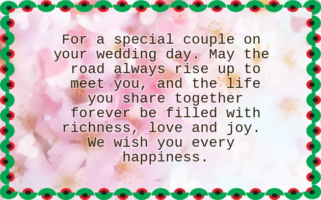 Congratulations On Your Beautiful Wedding Congratulations On Your Beautiful Wedding