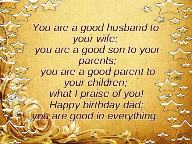 Happy Birthday My Hero Dad