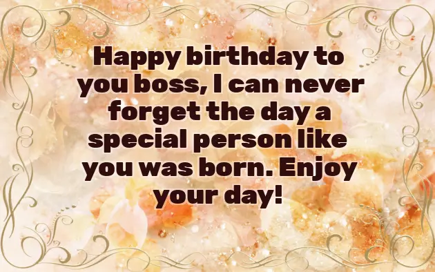 Boss Birthday Wishes Funny